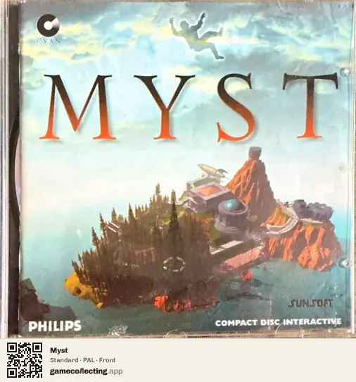 Myst Philips CD-i, PAL box front