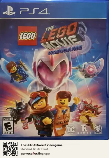 The LEGO Movie 2 Videogame PlayStation 4, NTSC box front