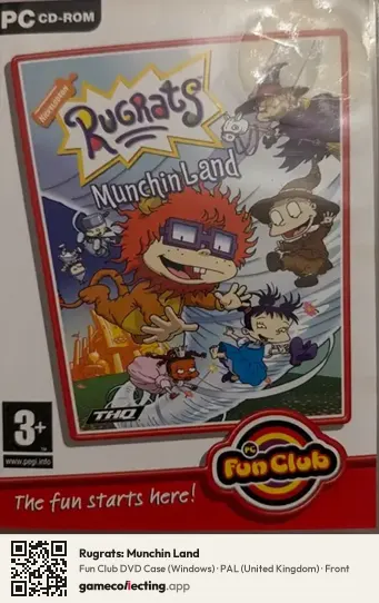 Rugrats: Munchin Land Computer, United Kingdom box front