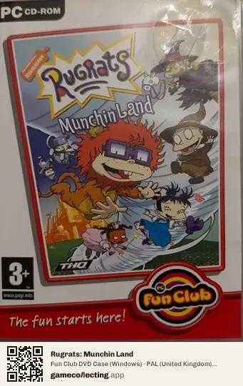 Rugrats: Munchin Land Computer, United Kingdom box front