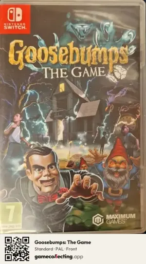 Goosebumps: The Game Nintendo Switch, PAL box front