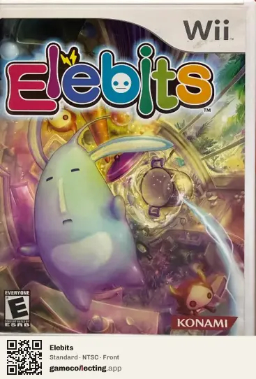 Elebits Nintendo Wii, NTSC box front