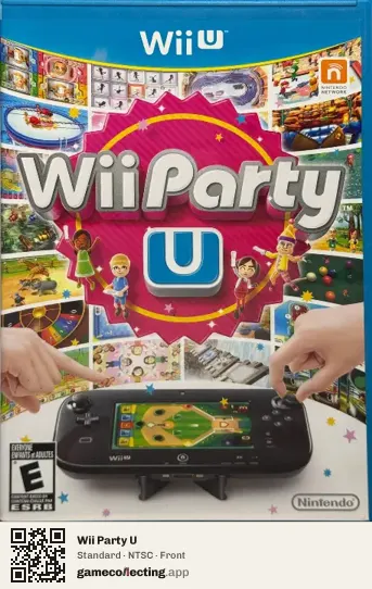 Wii Party U Nintendo Wii U, NTSC box front