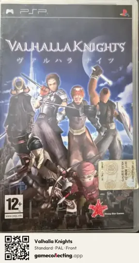 Valhalla Knights PlayStation Portable, PAL box front