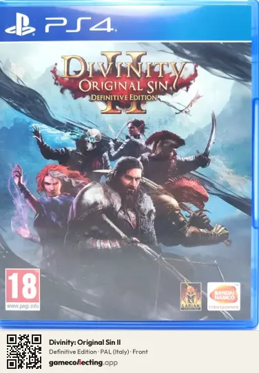 Divinity: Original Sin II PlayStation 4, Italy box front