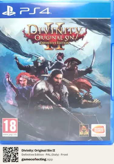 Divinity: Original Sin II PlayStation 4, Italy box front