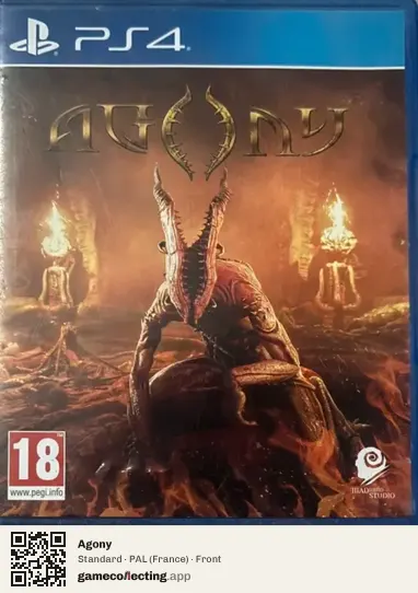 Agony PlayStation 4, France box front