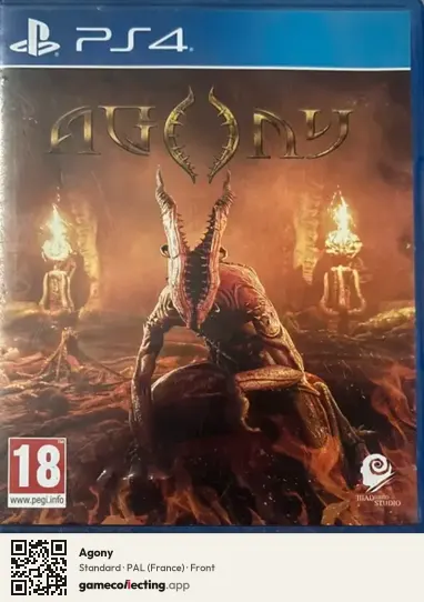 Agony PlayStation 4, France box front