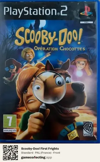 Scooby-Doo! First Frights PlayStation 2, France box front