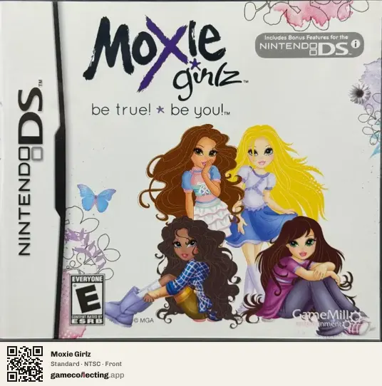 Moxie Girlz Nintendo DS, NTSC box front