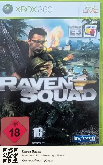 Raven Squad Xbox 360, Germany box front