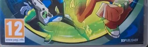 Ben 10: Omniverse, the PEGI square on its front