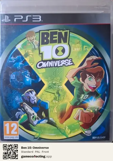Ben 10: Omniverse PlayStation 3, PAL box front