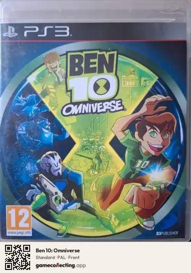 Ben 10: Omniverse PlayStation 3, PAL box front