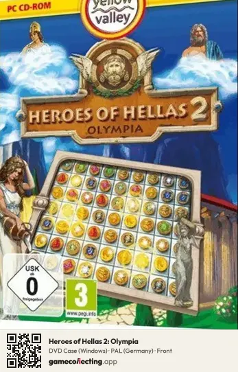 Heroes of Hellas 2: Olympia Computer, Germany box front