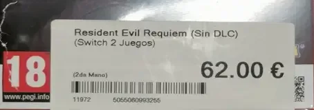 Resident Evil Requiem, the USK square on its front