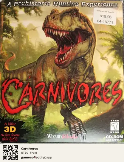 Carnivores Computer, NTSC box front