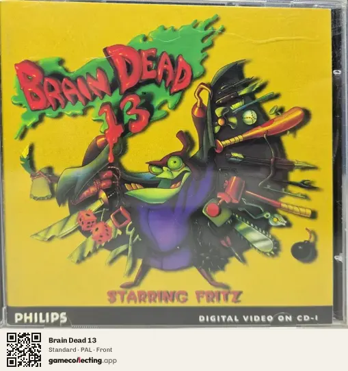 Brain Dead 13 Philips CD-i, PAL box front