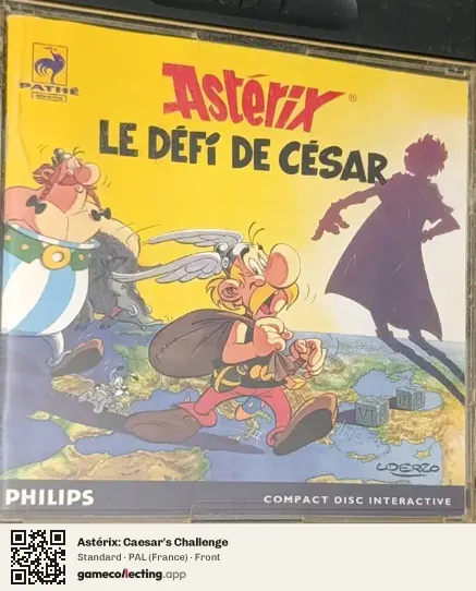 Astérix: Caesar's Challenge Philips CD-i, France box front