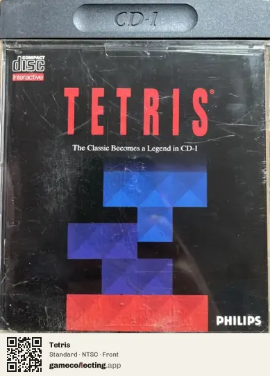 Tetris Philips CD-i, NTSC box front