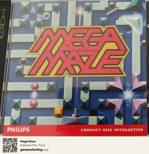 Mega Maze Philips CD-i, PAL box front