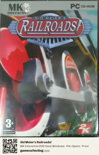 Sid Meier's Railroads! Computer, Spain box front