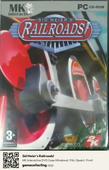 Sid Meier's Railroads! Computer, Spain box front