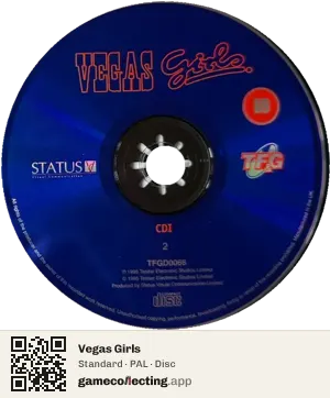 Vegas Girls Philips CD-i, PAL disc