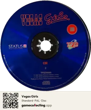 Vegas Girls Philips CD-i, PAL disc