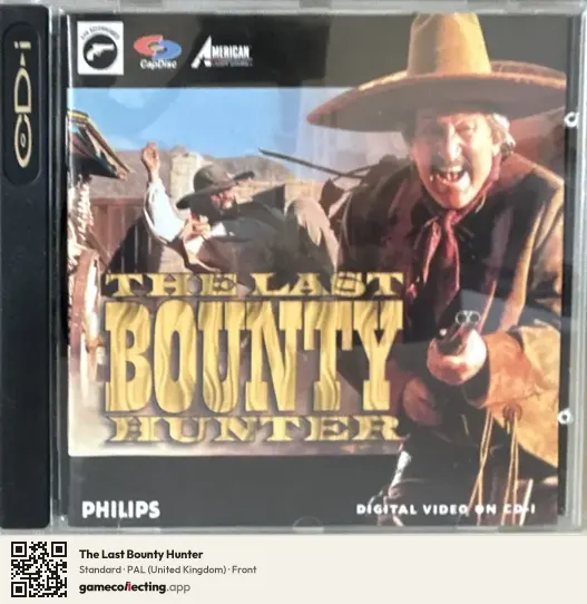 The Last Bounty Hunter Philips CD-i, United Kingdom box front