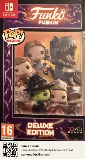 Funko Fusion Nintendo Switch, United Kingdom box front