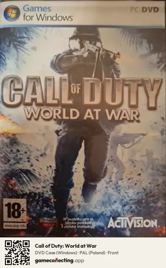 Call of Duty: World at War Computer, Poland box front
