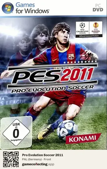 Pro Evolution Soccer 2011 Computer, Germany box front
