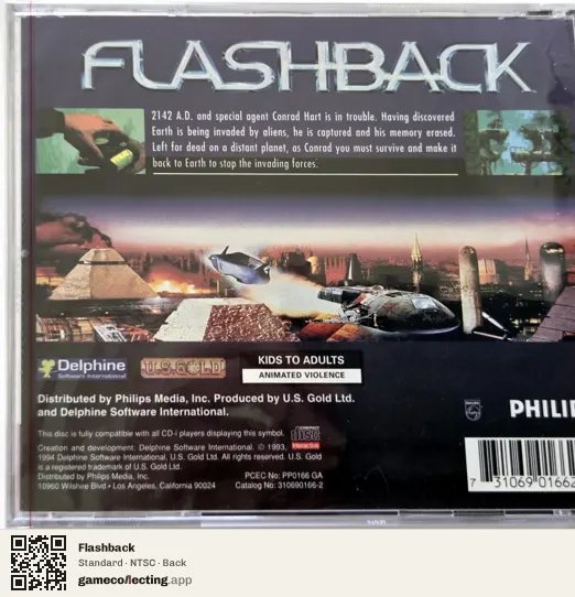 Flashback Philips CD-i, NTSC box back