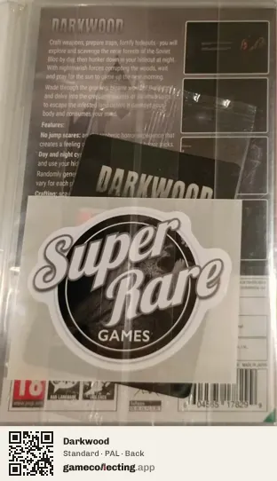 Darkwood Nintendo Switch, PAL box back
