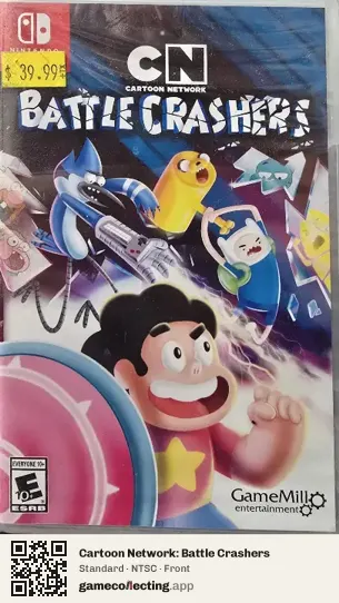Cartoon Network: Battle Crashers Nintendo Switch, NTSC box front