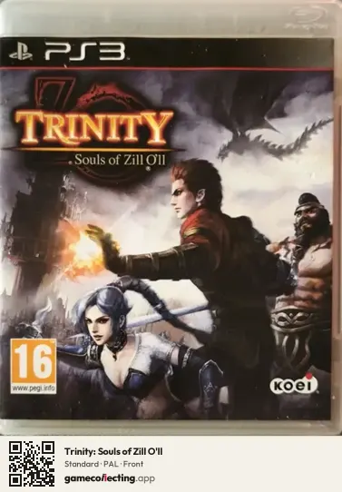 Trinity: Souls of Zill O'll PlayStation 3, PAL box front