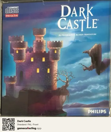 Dark Castle Philips CD-i, PAL box front