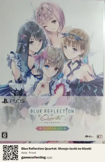 Blue Reflection Quartet: Shoujo-tachi no Kiseki PlayStation 5, Asia box front