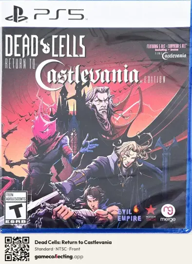 Dead Cells: Return to Castlevania PlayStation 5, NTSC box front