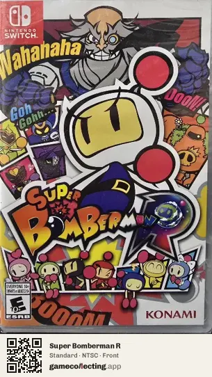 Super Bomberman R Nintendo Switch, NTSC box front