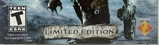 Starhawk, the ESRB box on its front