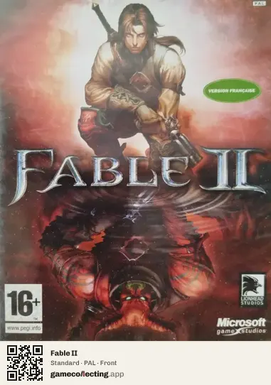 Fable II Xbox 360, PAL box front