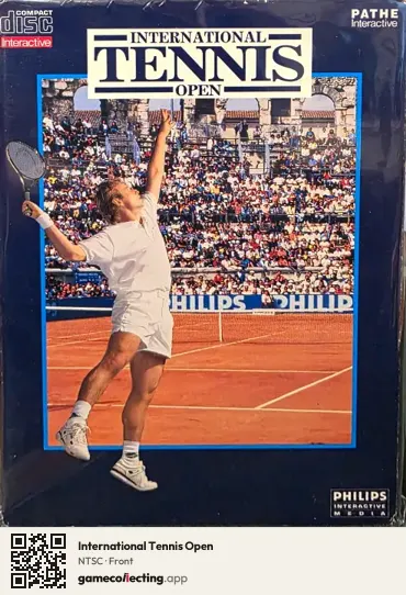 International Tennis Open Philips CD-i, NTSC box front