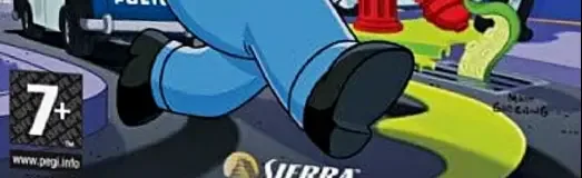 The Simpsons: Hit & Run, the PEGI square on its front