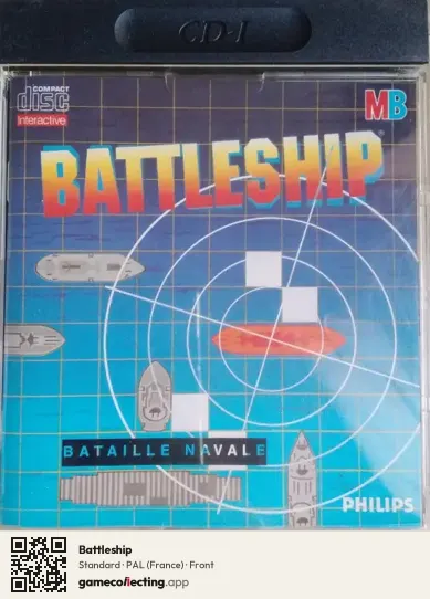 Battleship Philips CD-i, France box front