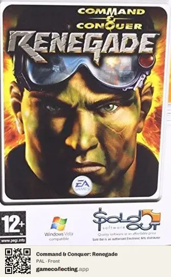 Command & Conquer: Renegade Computer, PAL box front
