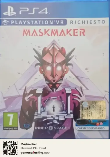 Maskmaker PlayStation 4, PAL box front