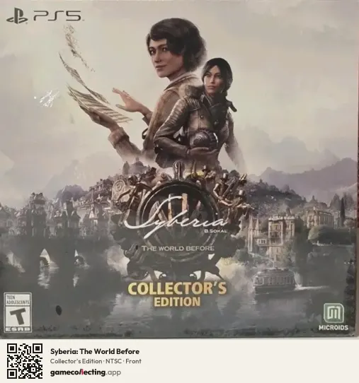 Syberia: The World Before PlayStation 5, NTSC box front