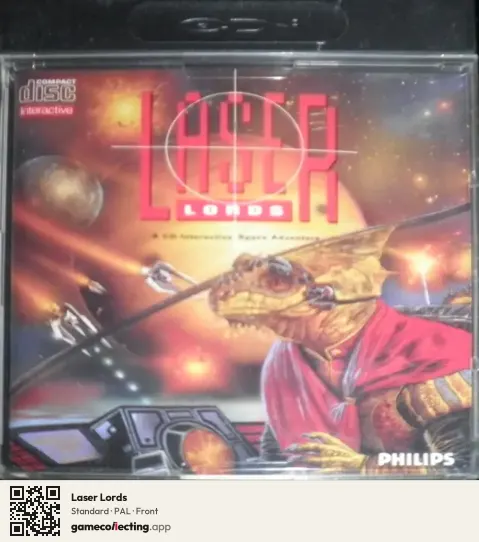 Laser Lords Philips CD-i, PAL box front